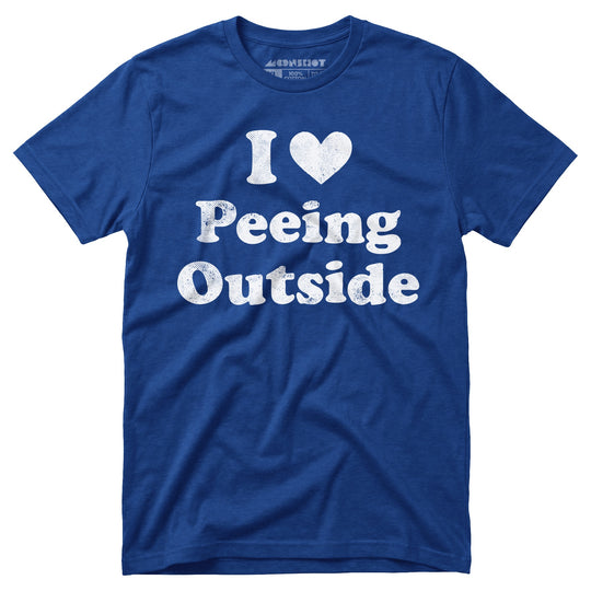 I Love Peeing Outside - Unisex T-Shirt