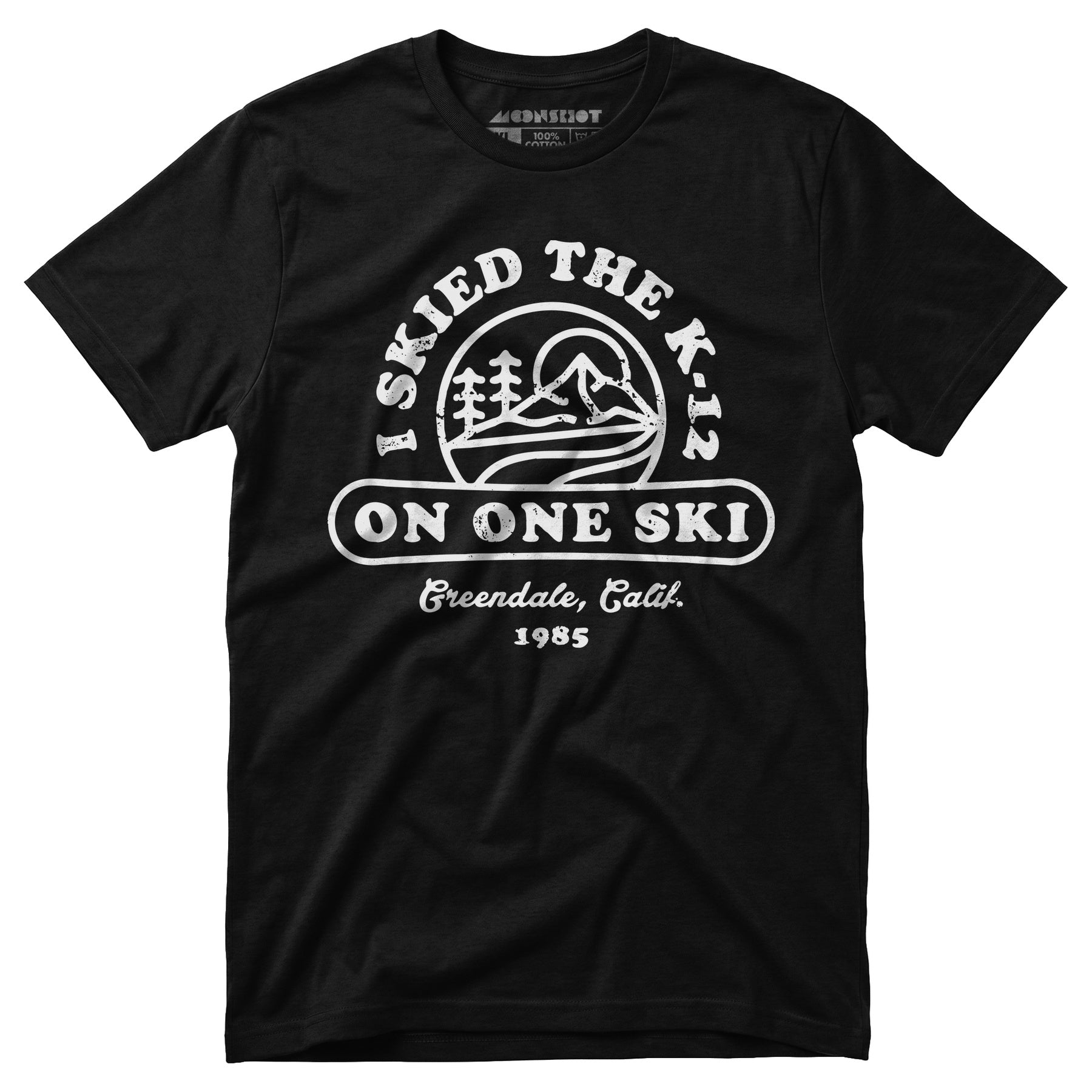 I Skied The K-12 on One Ski v2 - Unisex T-Shirt