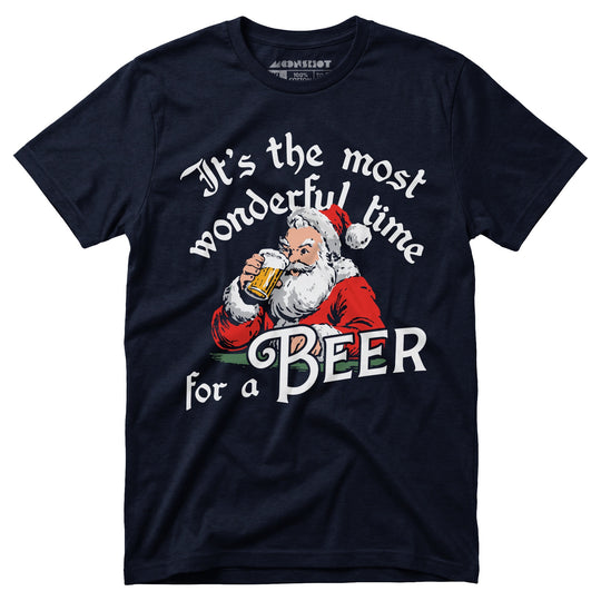 It's the Most Wonderful Time For a Beer - Unisex T-Shirt