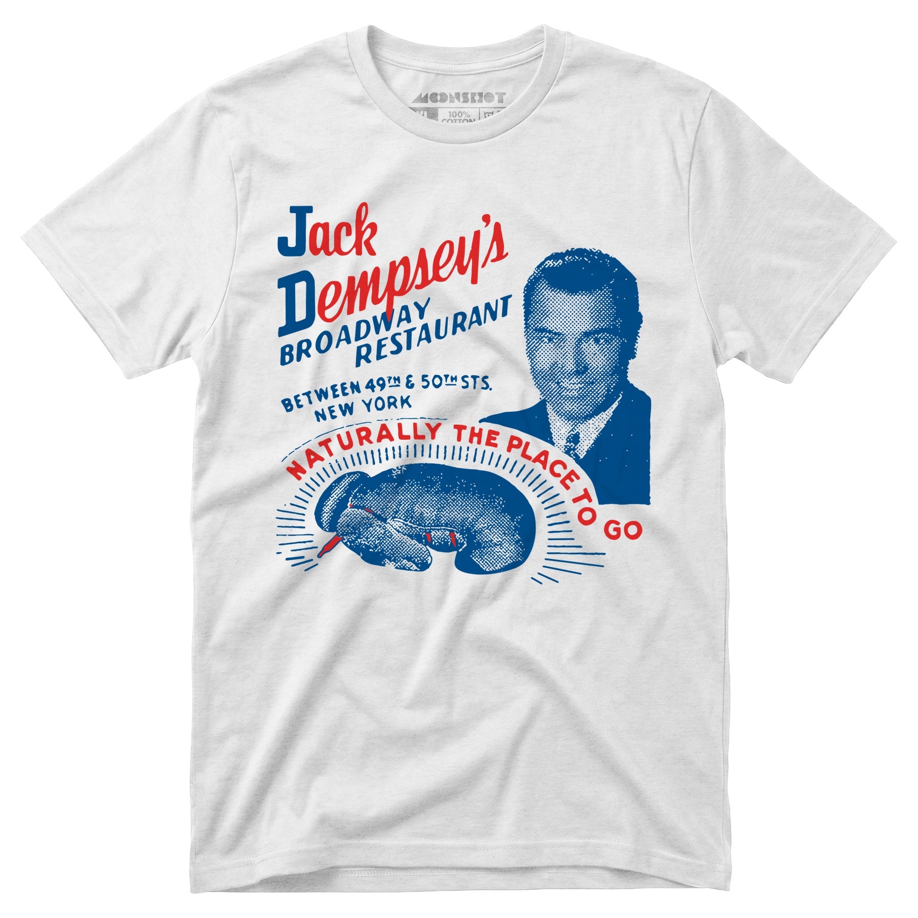 Jack Dempsey's v1 - Manhattan, NY - Vintage Restaurant - Unisex T-Shirt