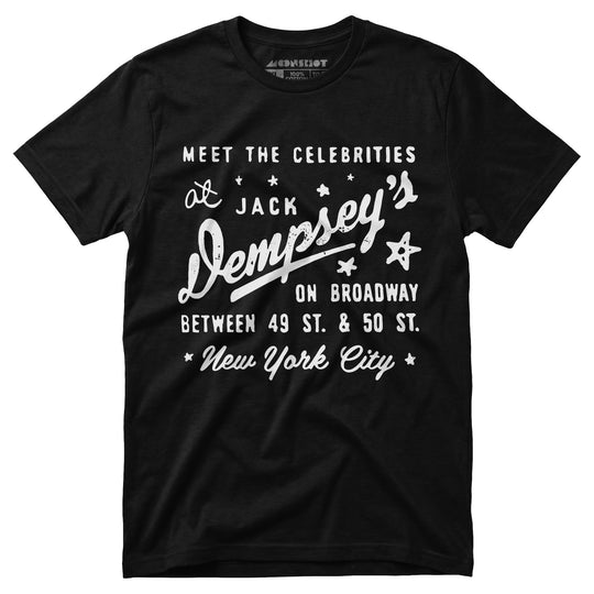 Jack Dempsey's v3 - Manhattan, NY - Vintage Restaurant - Unisex T-Shirt
