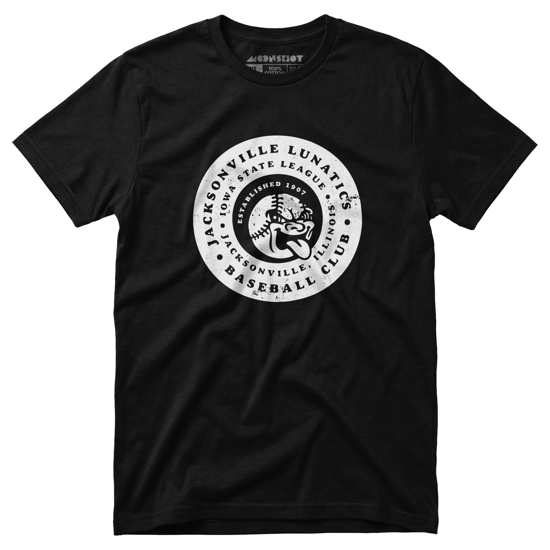 Jacksonville Lunatics - Illinois - Vintage Defunct Baseball Teams - Unisex T-Shirt