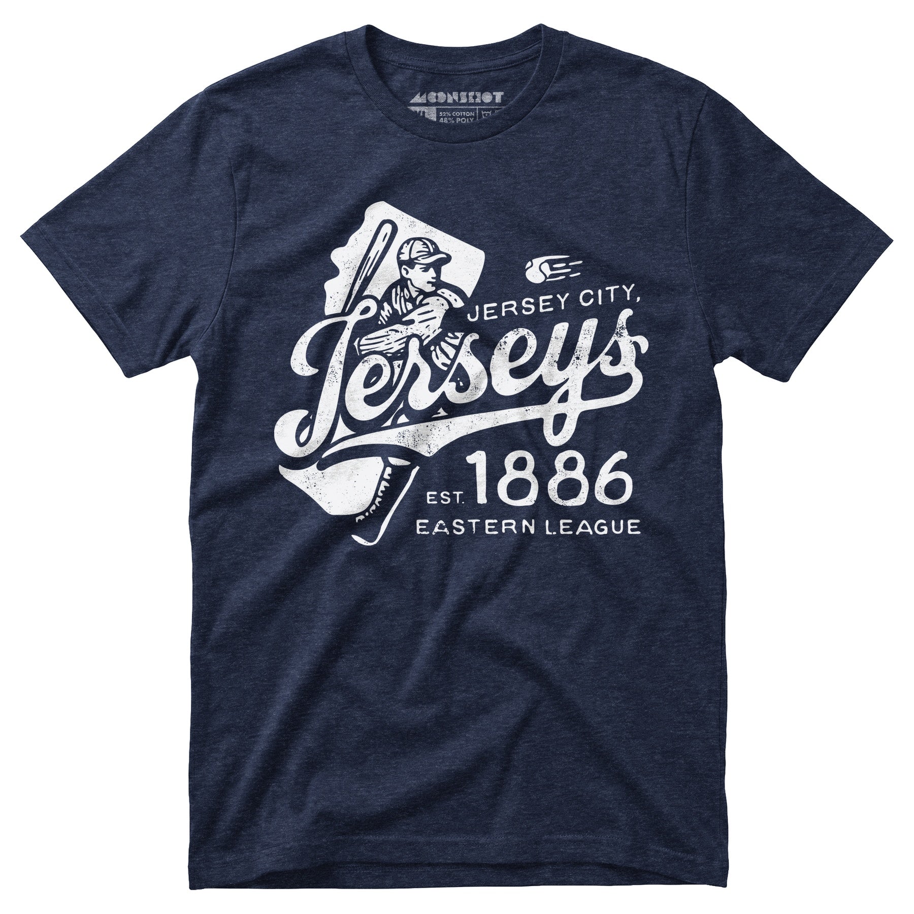 Jersey City Jerseys - New Jersey - Vintage Defunct Baseball Teams - Unisex T-Shirt