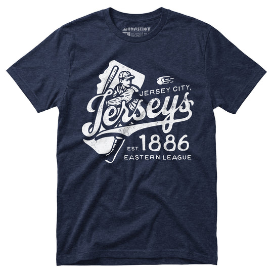 Jersey City Jerseys - New Jersey - Vintage Defunct Baseball Teams - Unisex T-Shirt