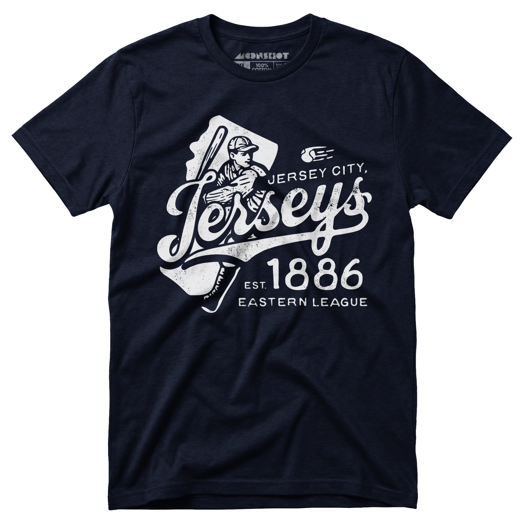 Jersey City Jerseys - New Jersey - Vintage Defunct Baseball Teams - Unisex T-Shirt