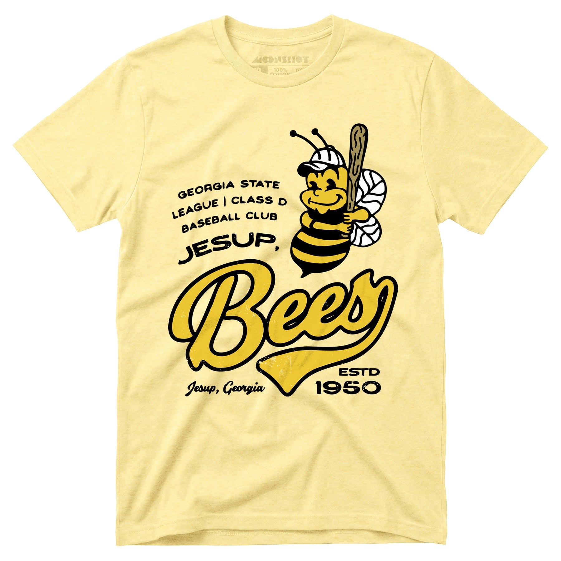 Jesup Bees - Georgia - Vintage Defunct Baseball Teams - Unisex T-Shirt