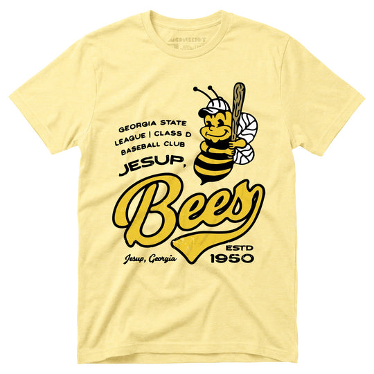 Jesup Bees - Georgia - Vintage Defunct Baseball Teams - Unisex T-Shirt