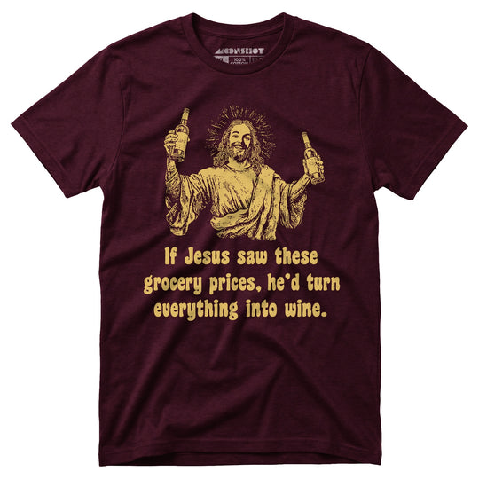 Jesus Grocery Prices - Unisex T-Shirt