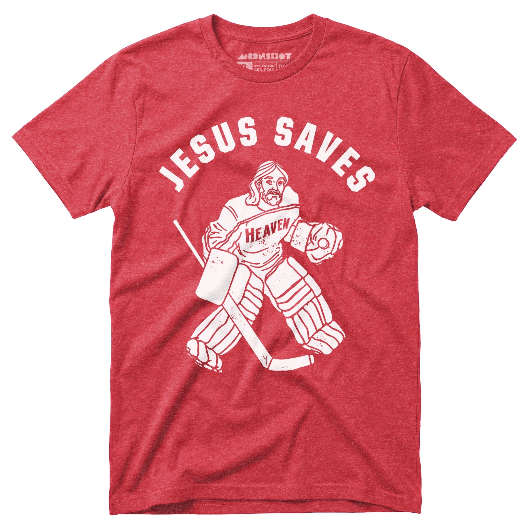 Jesus Saves - Hockey - Unisex T-Shirt