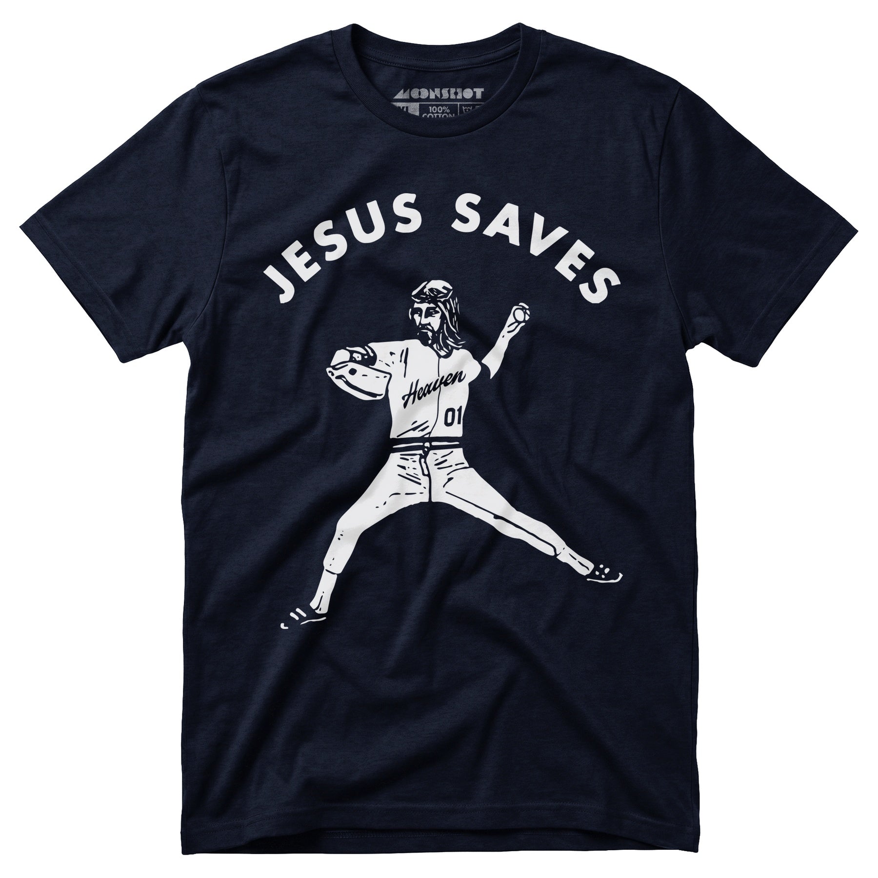 Jesus Saves - Lefty - Unisex T-Shirt