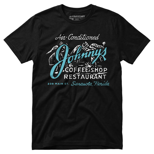 Johnny's - Sarasota, FL - Vintage Restaurant - Unisex T-Shirt