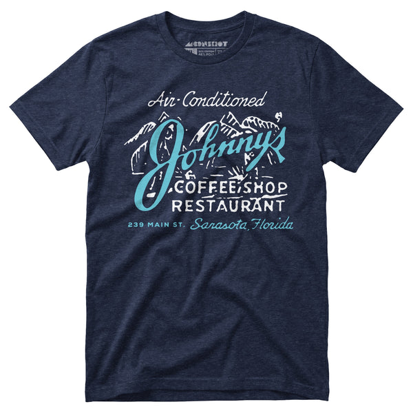 IFC × SFC：RESTAURANT TEE Johnny's - Sarasota, FL - Vintage Restaurant - Unisex T-Shirt