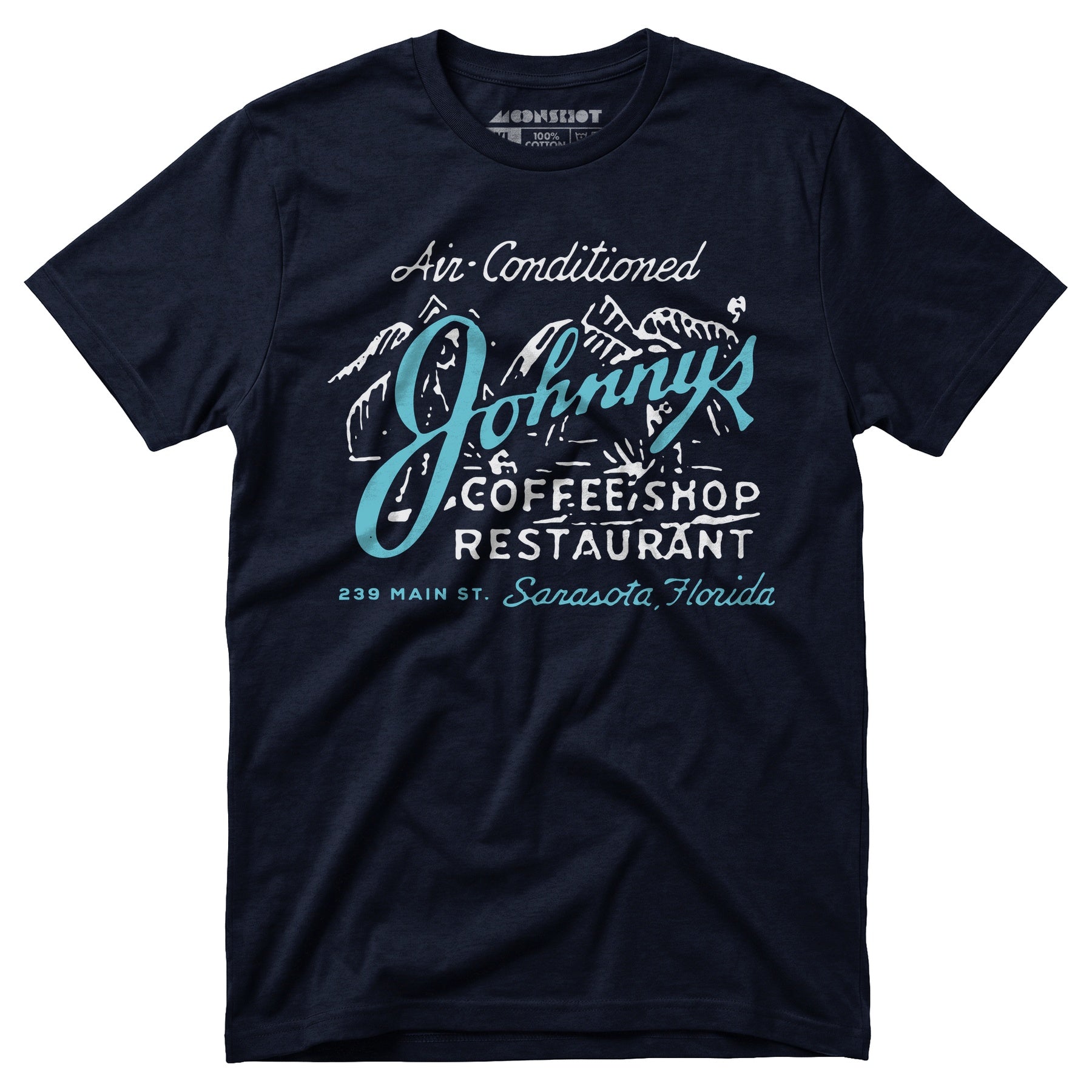 Johnny's - Sarasota, FL - Vintage Restaurant - Unisex T-Shirt