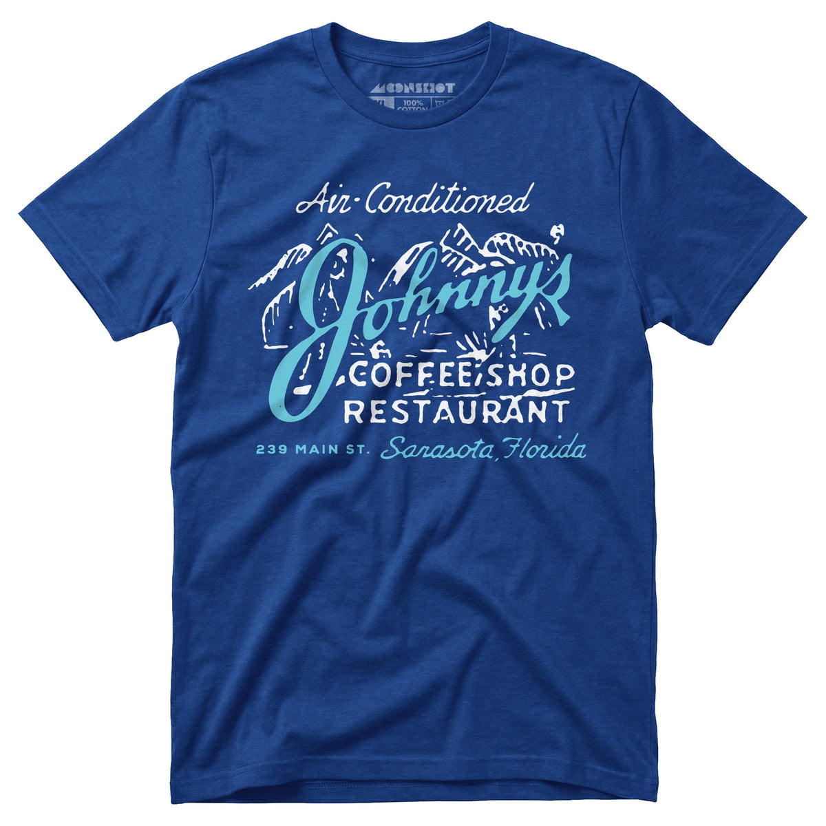 Johnny's - Sarasota, FL - Vintage Restaurant - Unisex T-Shirt