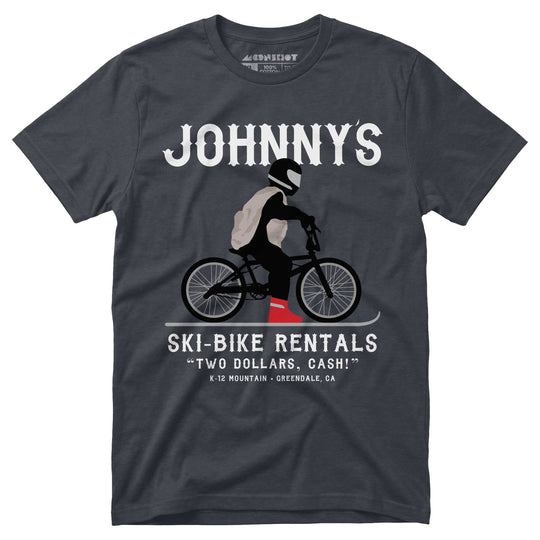 Johnny's Ski Bike Rentals - Unisex T-Shirt