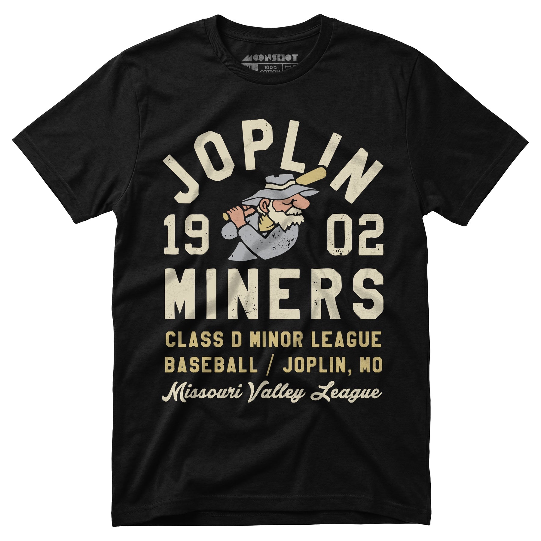 Joplin Miners - Missouri - Vintage Defunct Baseball Teams - Unisex T-Shirt