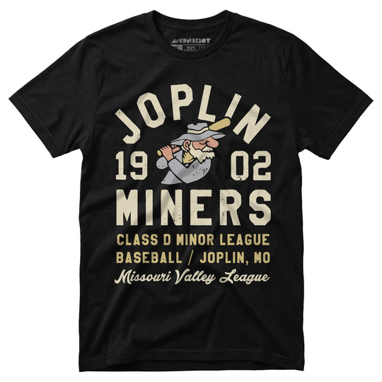 Joplin Miners - Missouri - Vintage Defunct Baseball Teams - Unisex T-Shirt