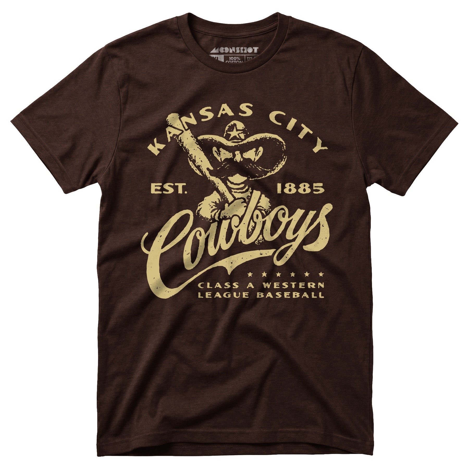 Kansas City Cowboys - Missouri - Vintage Defunct Baseball Teams - Unisex T-Shirt