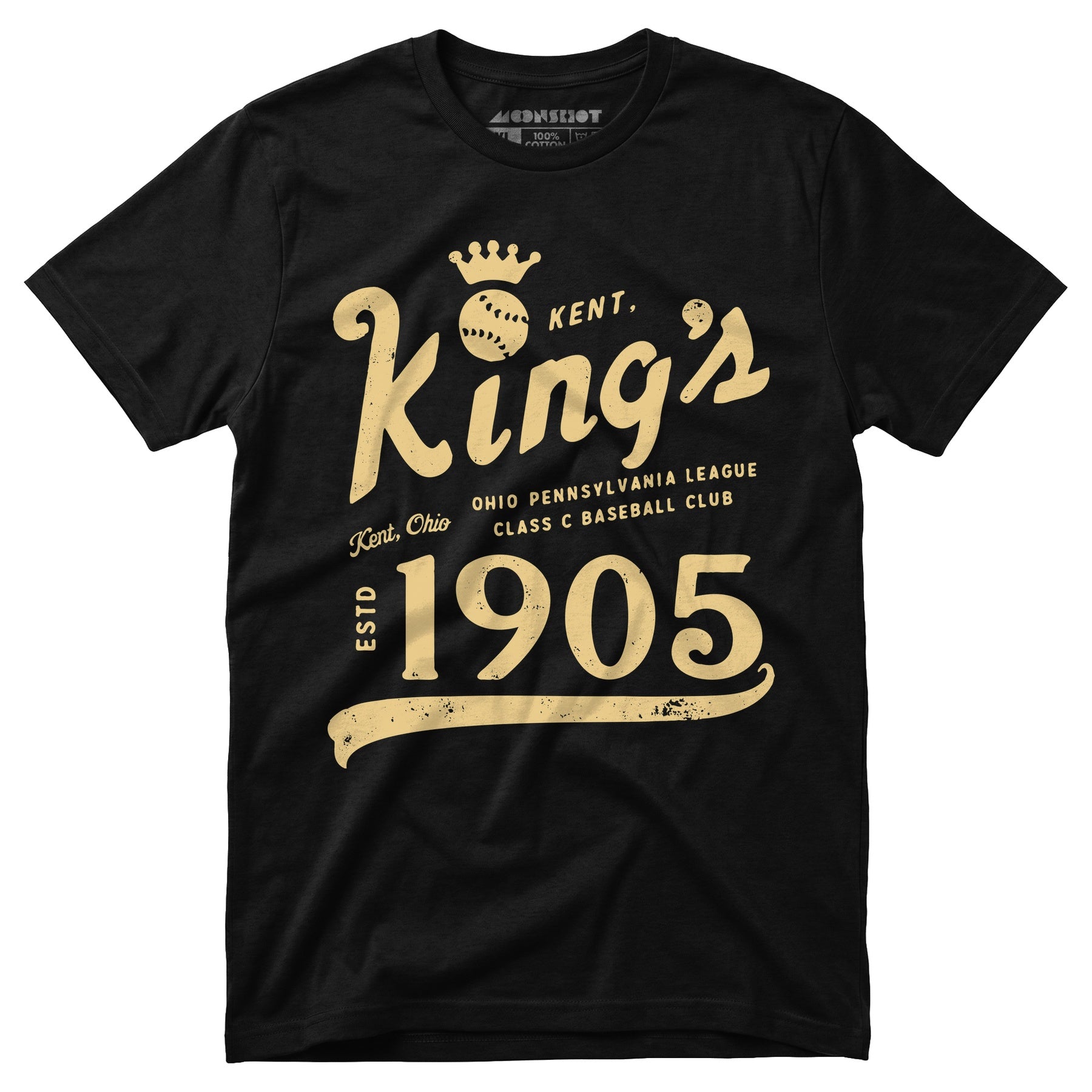 Kent Kings - Ohio - Vintage Defunct Baseball Teams - Unisex T-Shirt