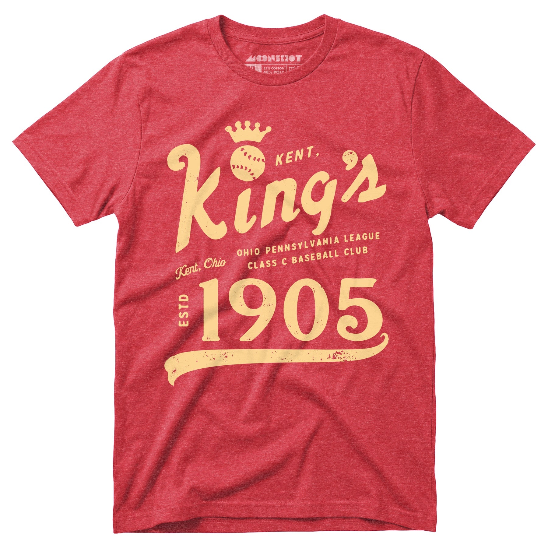 Kent Kings - Ohio - Vintage Defunct Baseball Teams - Unisex T-Shirt