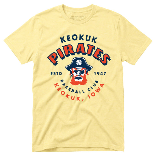 Keokuk Pirates - Iowa - Vintage Defunct Baseball Teams - Unisex T-Shirt
