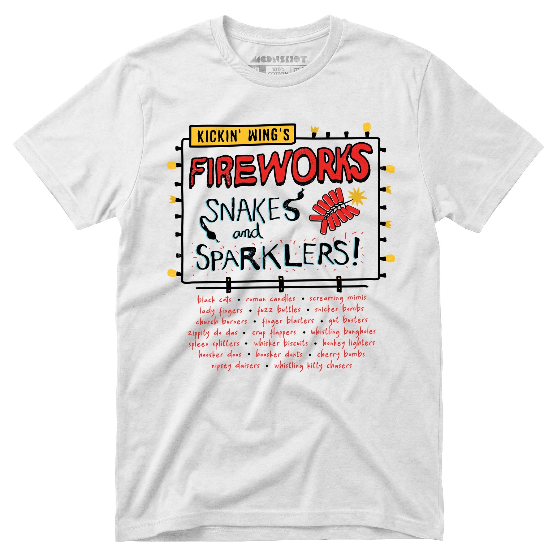 Kickin' Wing's Fireworks - Unisex T-Shirt