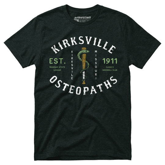 Kirksville Osteopaths - Missouri - Vintage Defunct Baseball Teams - Unisex T-Shirt