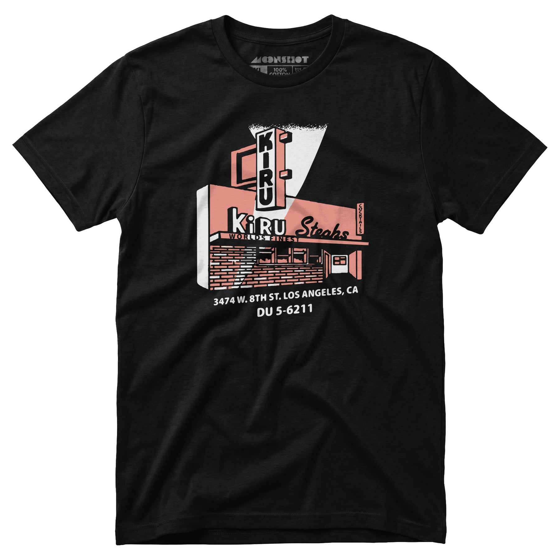Kiru Steaks - Los Angeles, CA - Vintage Restaurant - Unisex T-Shirt