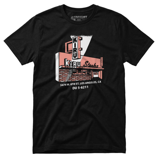 Kiru Steaks - Los Angeles, CA - Vintage Restaurant - Unisex T-Shirt