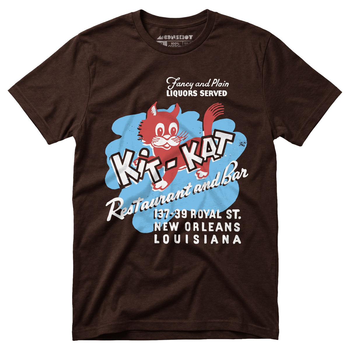Kit-Kat - New Orleans, LA - Vintage Restaurant - Unisex T-Shirt 
