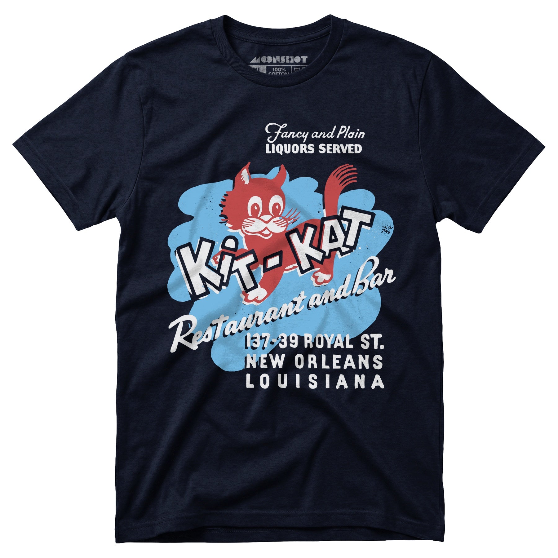 Kit-Kat - New Orleans, LA - Vintage Restaurant - Unisex T-Shirt
