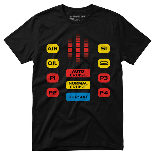 Knight Rider KITT Console - Unisex T-Shirt