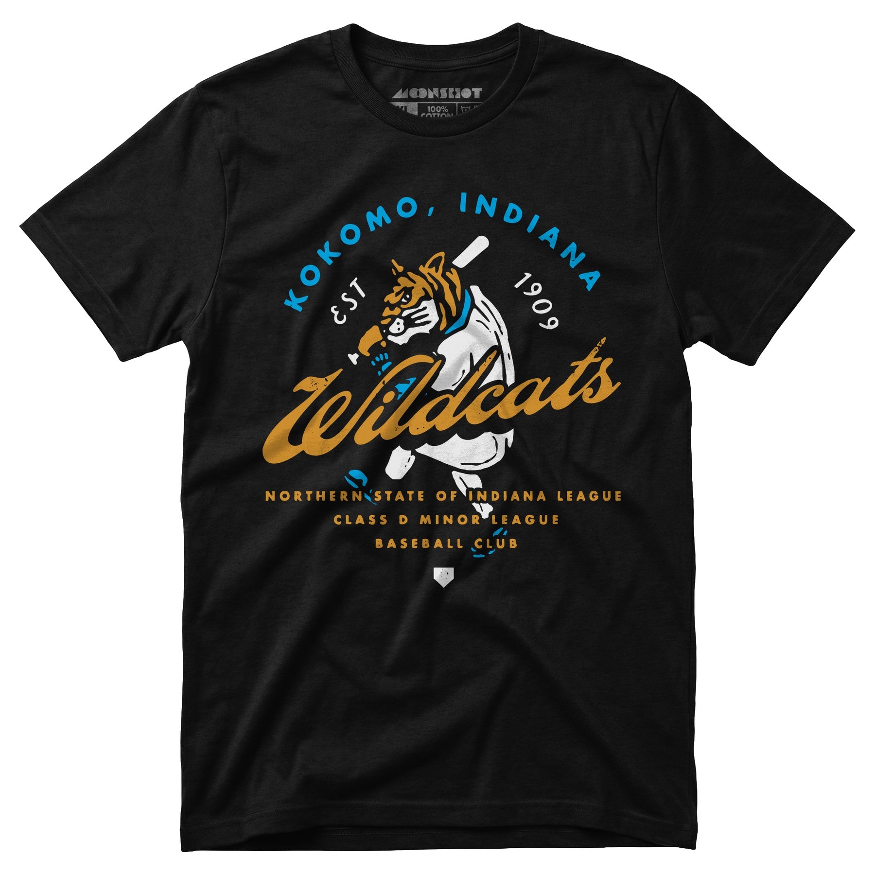 Kokomo Wildcats - Indiana - Vintage Defunct Baseball Teams - Unisex T-Shirt