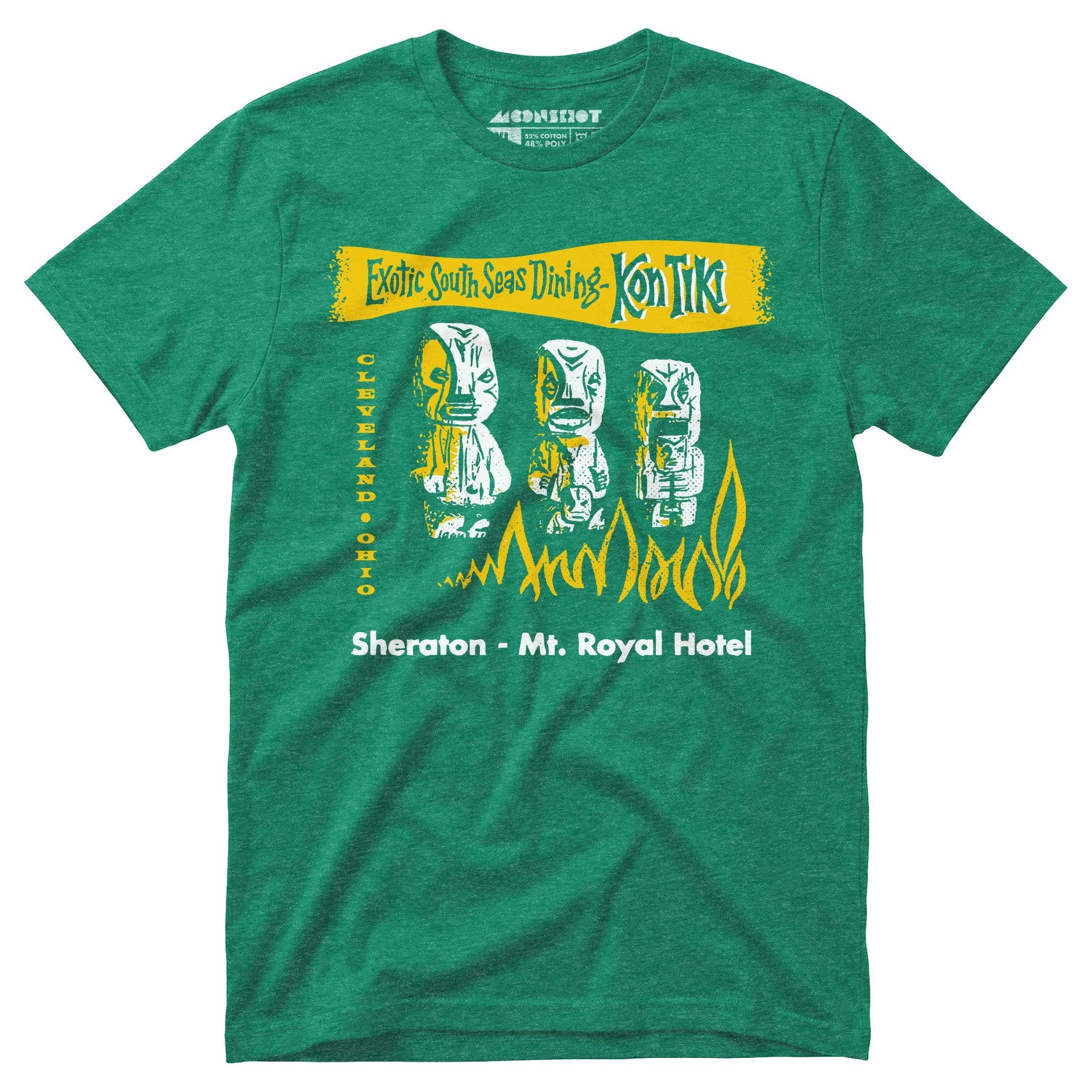 Kon-Tiki v2 - Cleveland, OH - Vintage Tiki Bar - Unisex T-Shirt