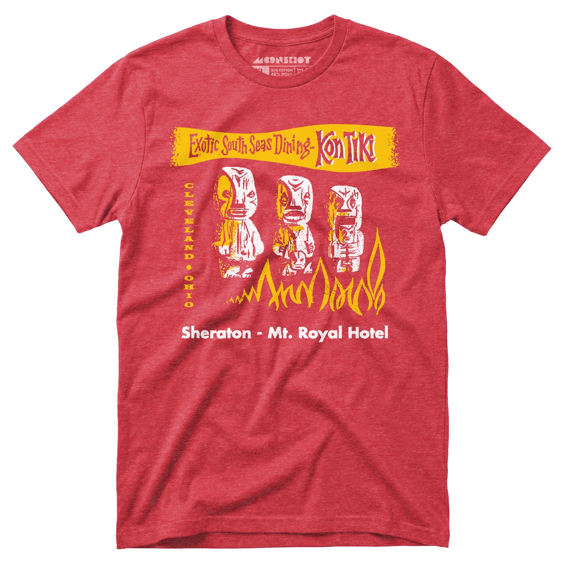 Kon-Tiki v2 - Cleveland, OH - Vintage Tiki Bar - Unisex T-Shirt