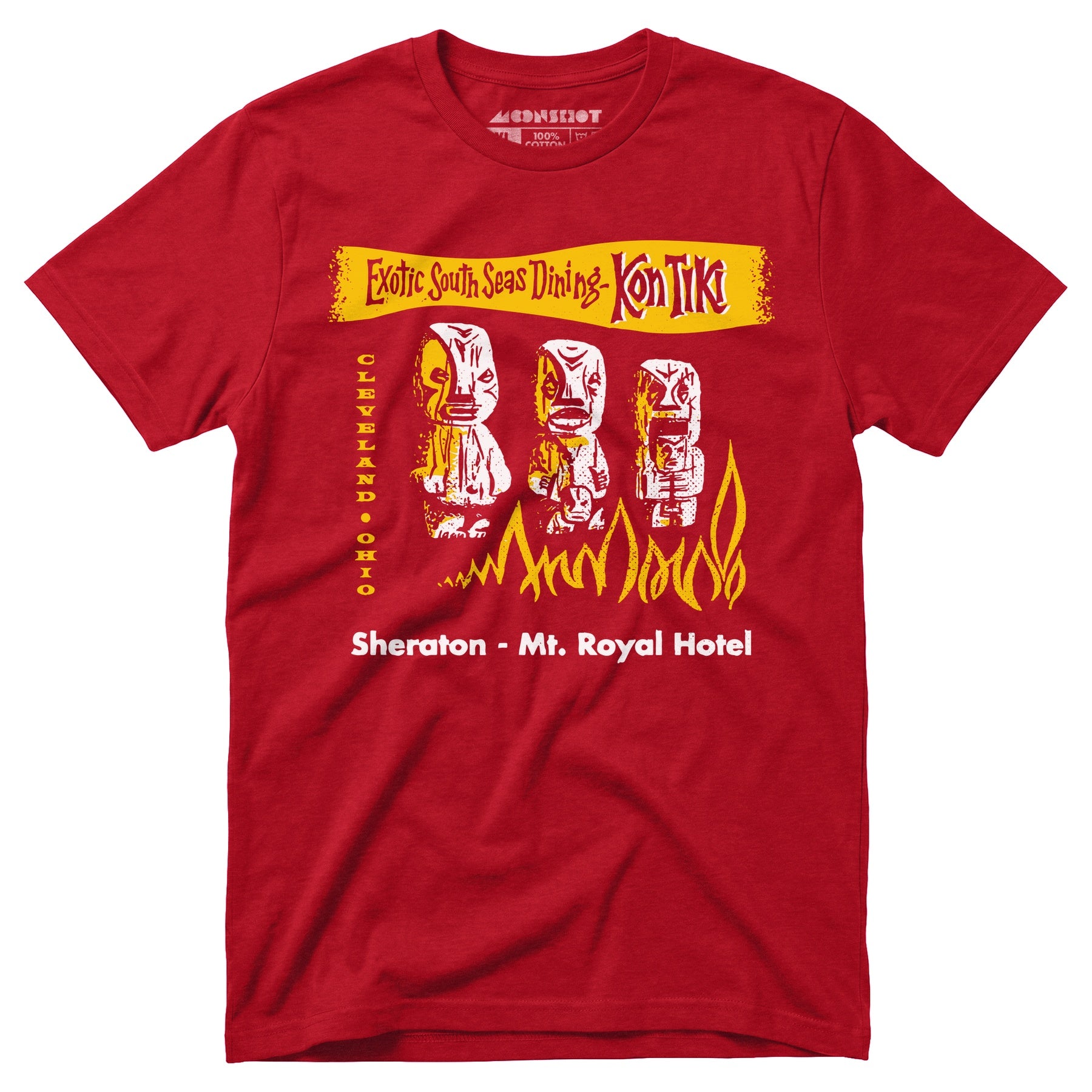 Kon-Tiki v2 - Cleveland, OH - Vintage Tiki Bar - Unisex T-Shirt