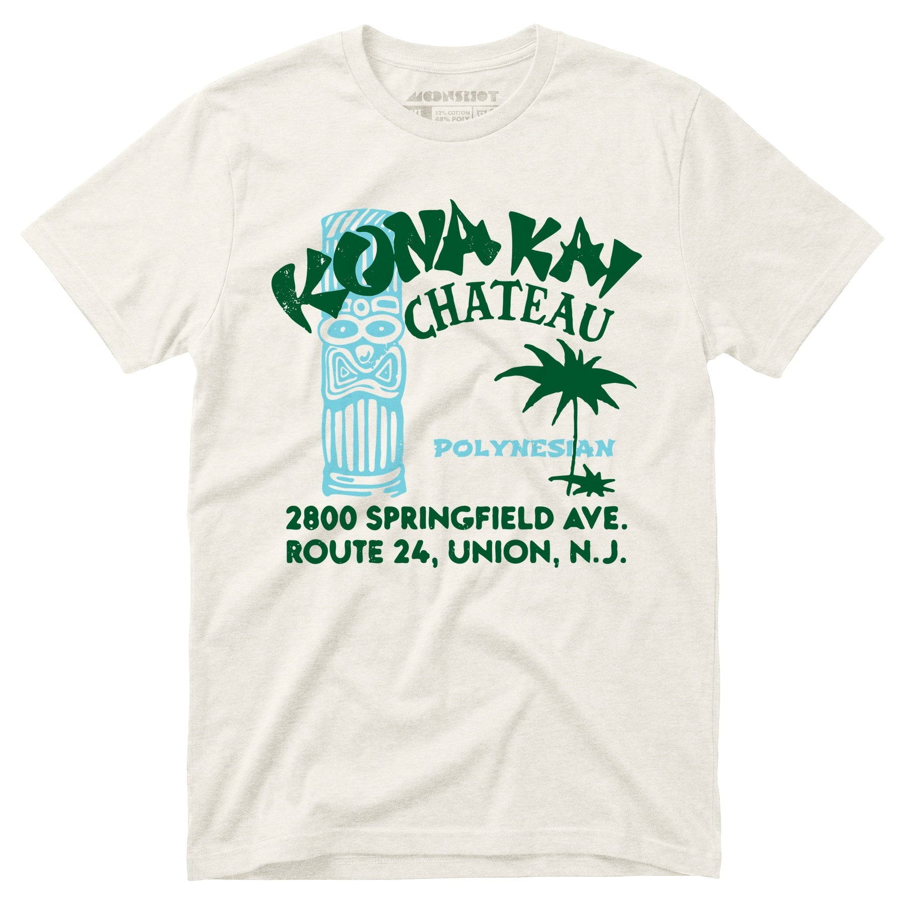 Kona Kai Chateau - Union, NJ - Vintage Tiki Bar - Unisex T-Shirt
