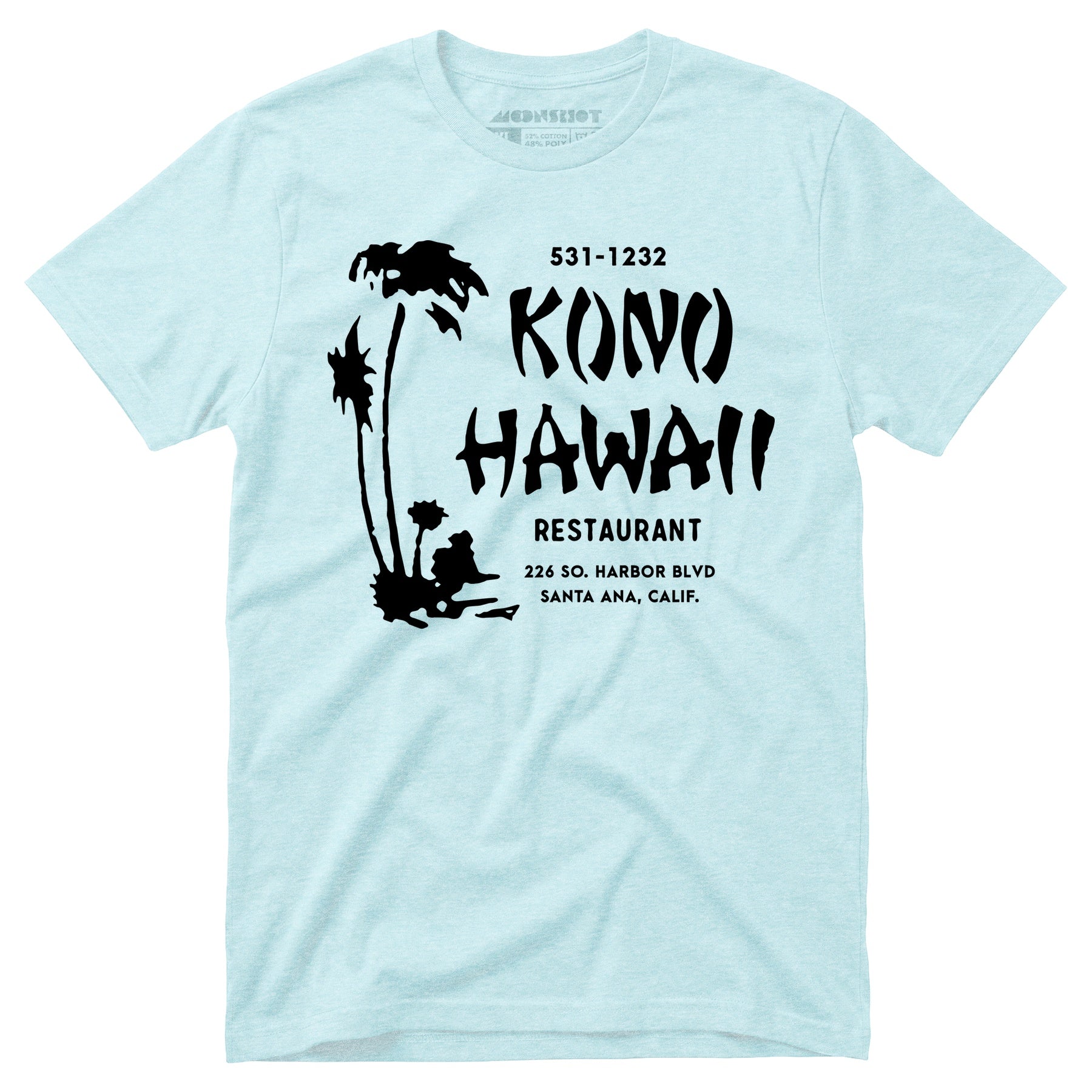 Kono Hawaii - Santa Ana, CA - Vintage Tiki Bar - Unisex T-Shirt