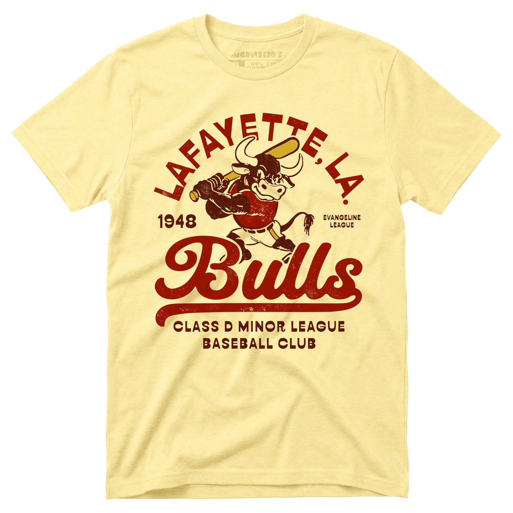 Lafayette Bulls - Louisiana - Vintage Defunct Baseball Teams - Unisex T-Shirt