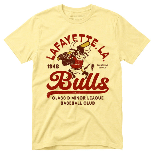 Lafayette Bulls - Louisiana - Vintage Defunct Baseball Teams - Unisex T-Shirt