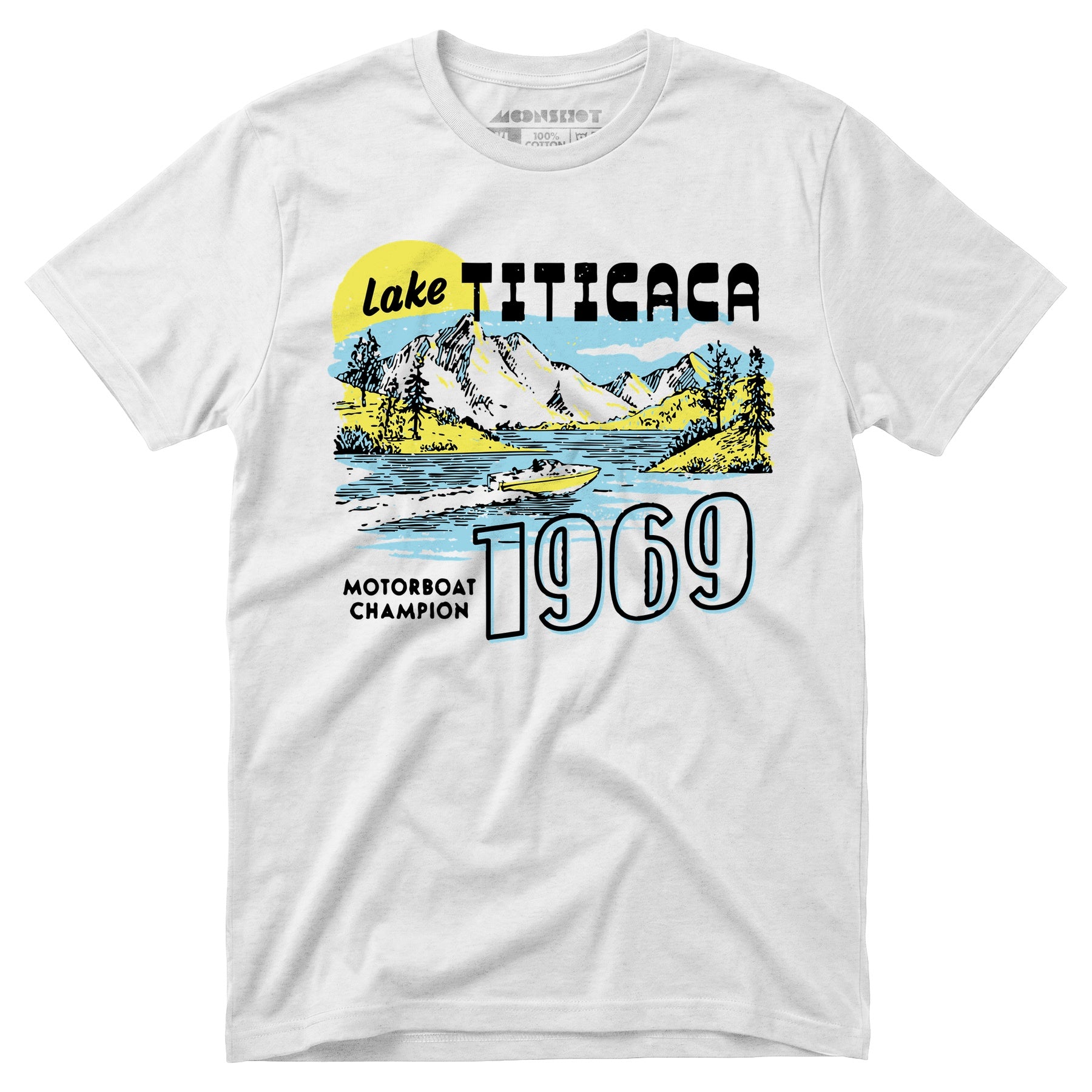 Lake Titicaca Motorboat Champion 1969 - Unisex T-Shirt
