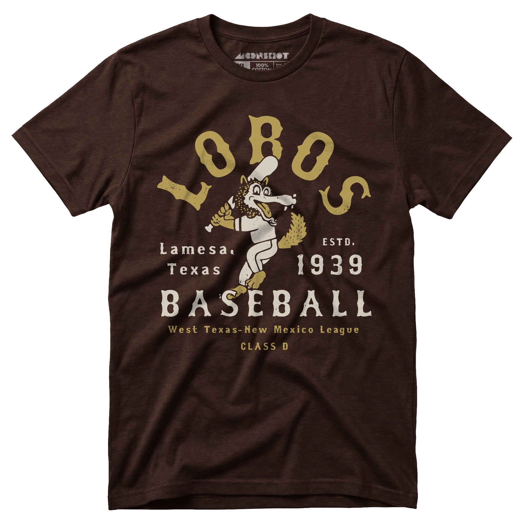 Lamesa Lobos - Texas - Vintage Defunct Baseball Teams - Unisex T-Shirt