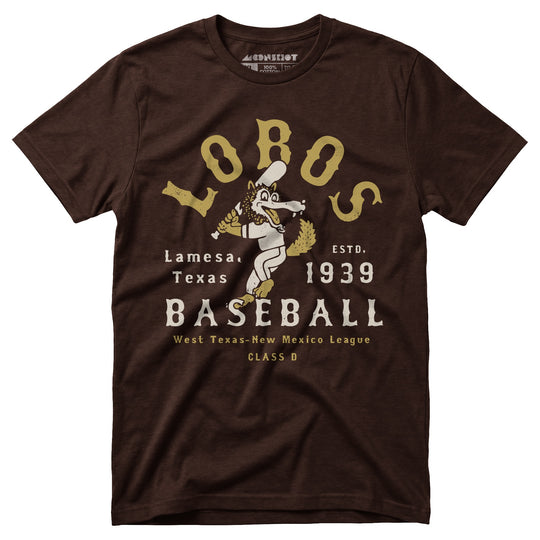 Lamesa Lobos - Texas - Vintage Defunct Baseball Teams - Unisex T-Shirt