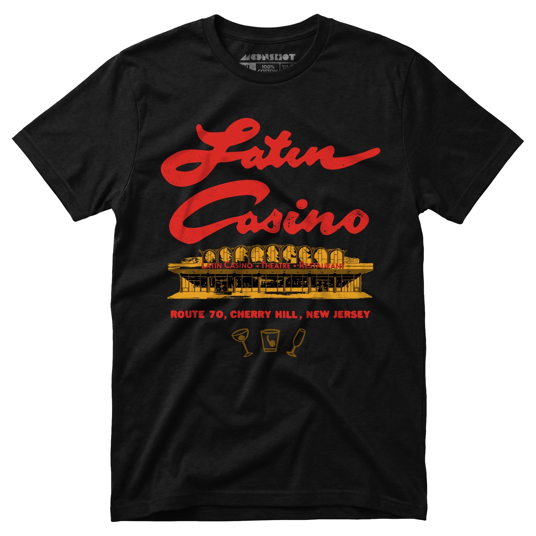 Latin Casino v3 - Cherry Hill, NJ - Vintage Nightclub - Unisex T-Shirt