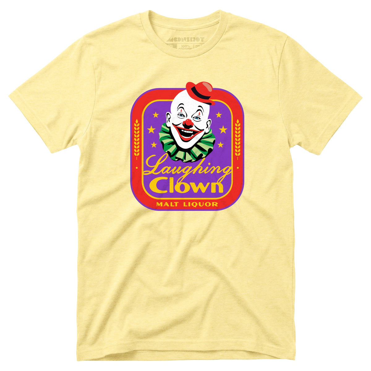 Laughing Clown Malt Liquor - Unisex T-Shirt – m00nshot