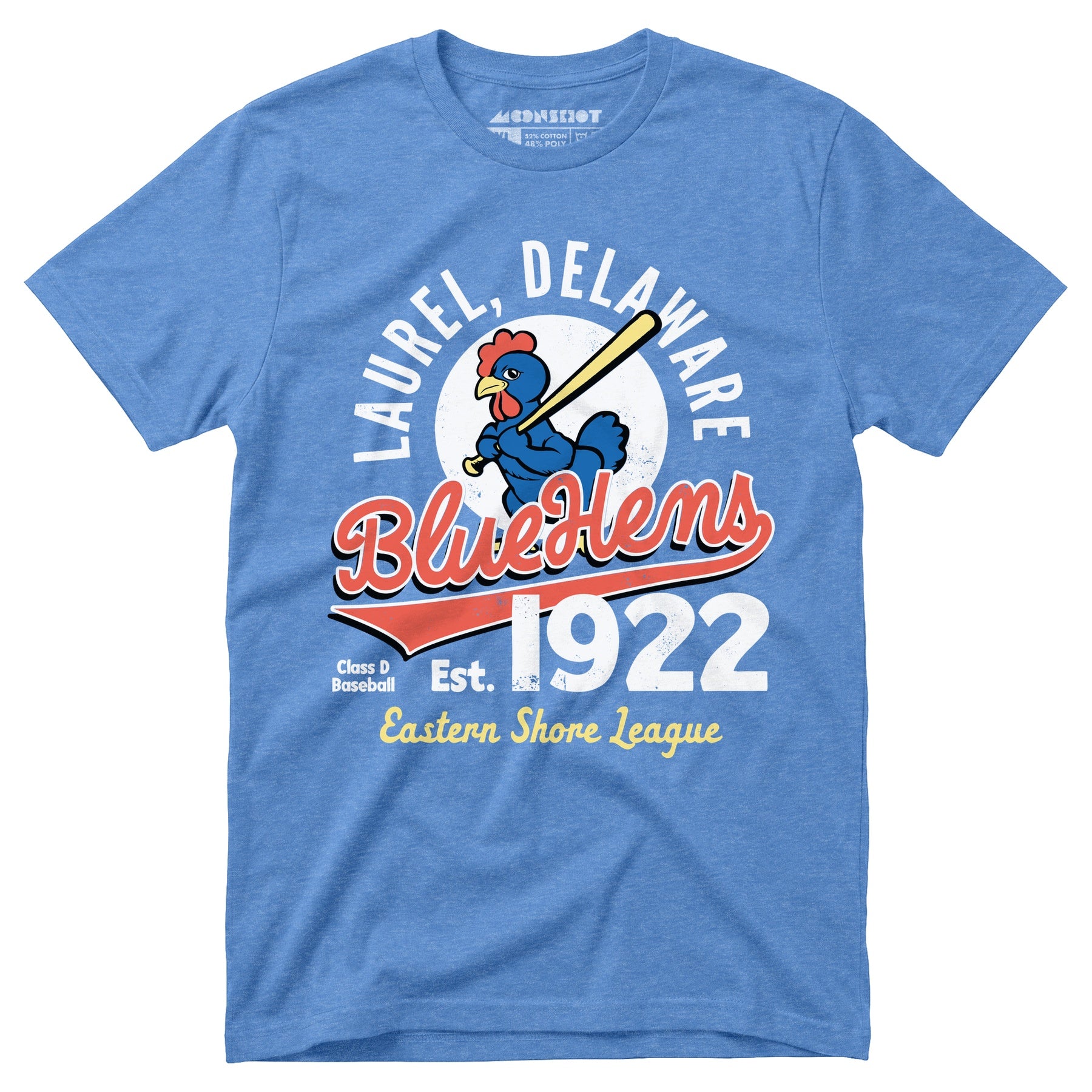 Laurel Blue Hens - Delaware - Vintage Defunct Baseball Teams - Unisex T-Shirt
