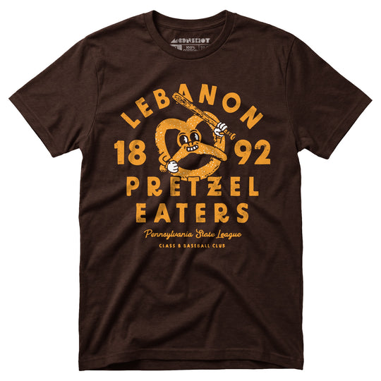 Lebanon Pretzel Eaters - Pennsylvania - Vintage Defunct Baseball Teams - Unisex T-Shirt