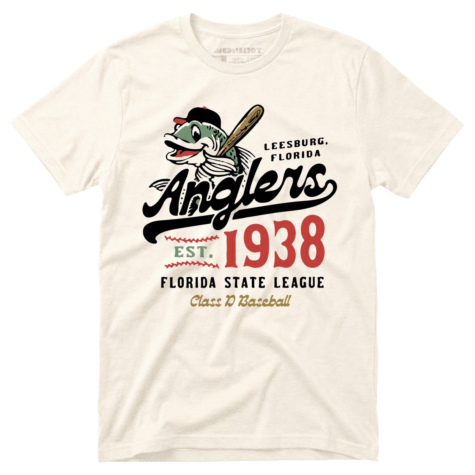 Leesburg Anglers - Florida - Vintage Defunct Baseball Teams - Unisex T-Shirt