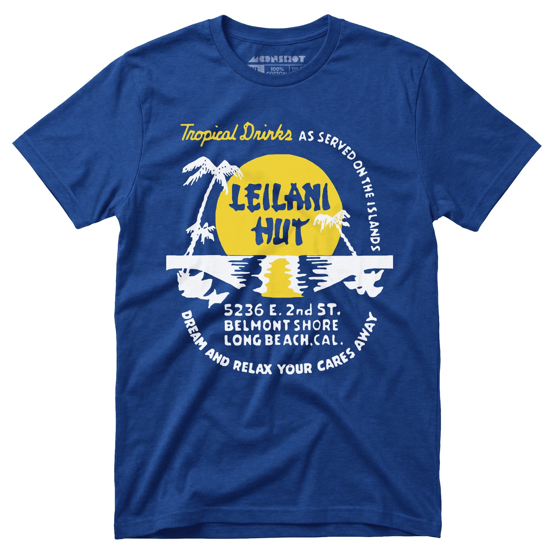 Leilani Hut - Long Beach, CA - Vintage Tiki Bar - Unisex T-Shirt