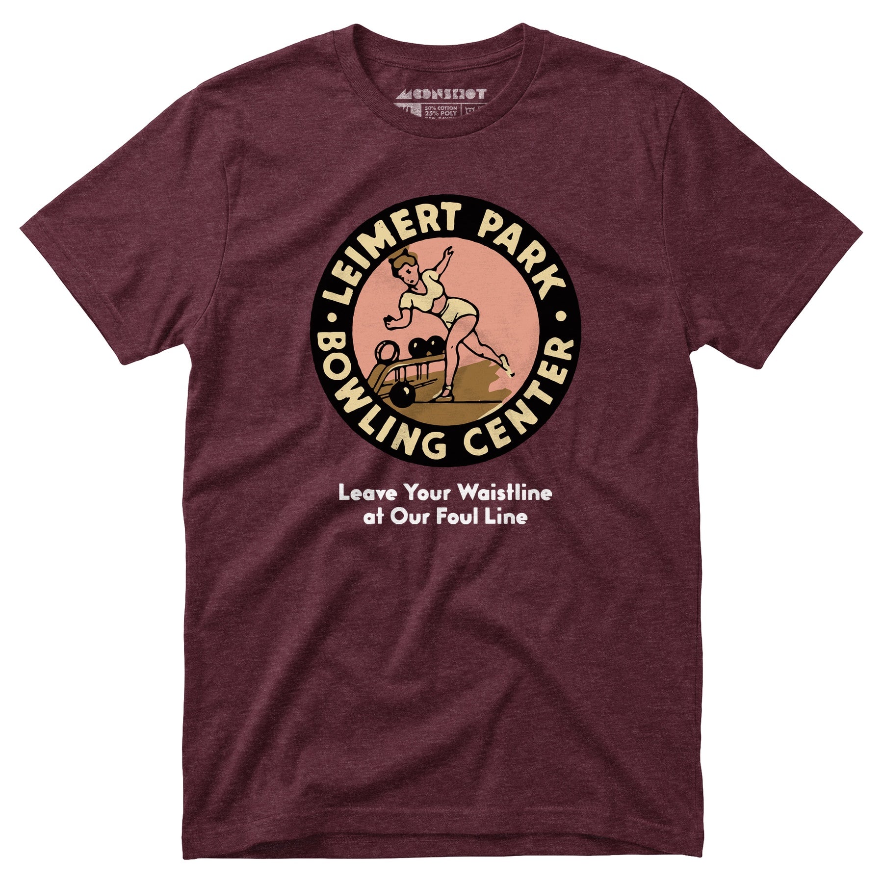 Leimert Park Bowling Center - Los Angeles, CA - Vintage Bowling Alley - Unisex T-Shirt